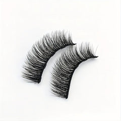 3 Pairs Magnetic False Eyelashes Set with Eyeliner and Tweezers