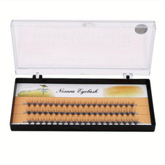 Natural Look False Eyelashes 60 Clusters 10 Clusters/Cluster