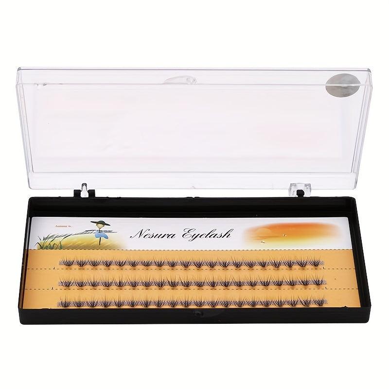 Natural Look False Eyelashes 60 Clusters 10 Clusters/Cluster