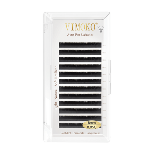 Fast Blooming Premade Fans Eyelash Extension Fluffy False Lashes