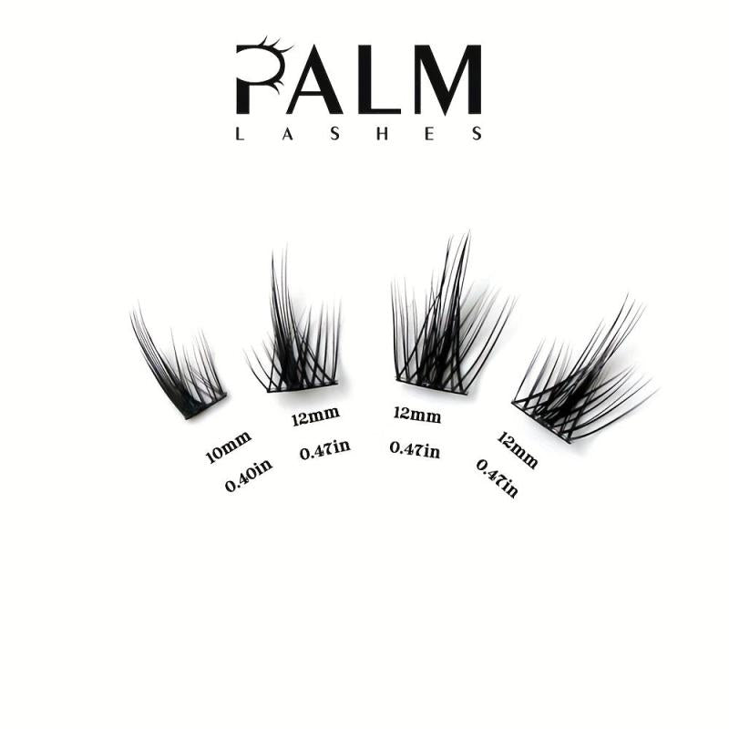 126 Clusters Mega Volume Palm Lashes C Curl Individual Eyelash Extensions
