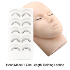 Training Lashes Set for Beginners - 5 Pairs Eyelash Extension
