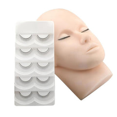 Training Lashes Set for Beginners - 5 Pairs Eyelash Extension