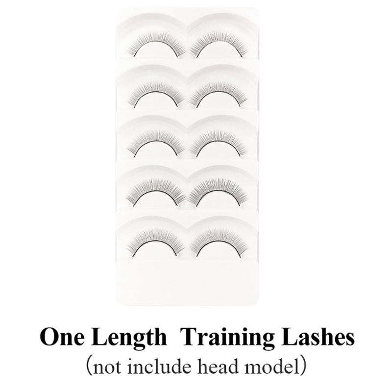 Training Lashes Set for Beginners - 5 Pairs Eyelash Extension