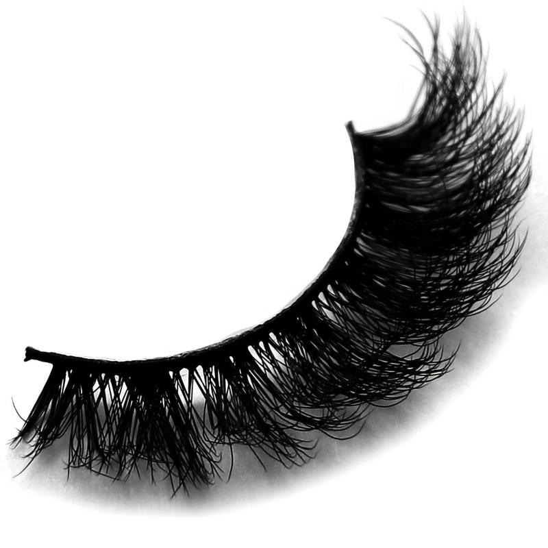 5 Pairs Thick Curling 18mm False Eyelashes Fluffy Wispy Eye Lashes