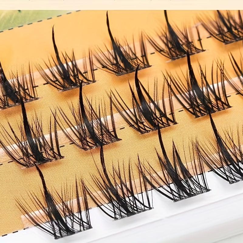 False Eyelashes Grafting Natural Thick Single Cluster Planting