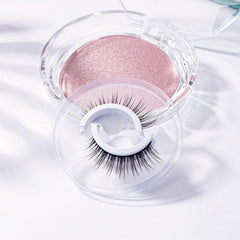 Self Adhesive Reusable Faux Mink False Eyelashes Natural Soft Lashes