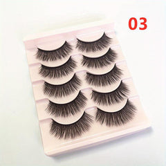 Fluffy Cross Mink Lashes Extension for Women