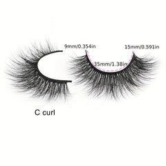 Fluffy Cross Mink Lashes Extension for Women