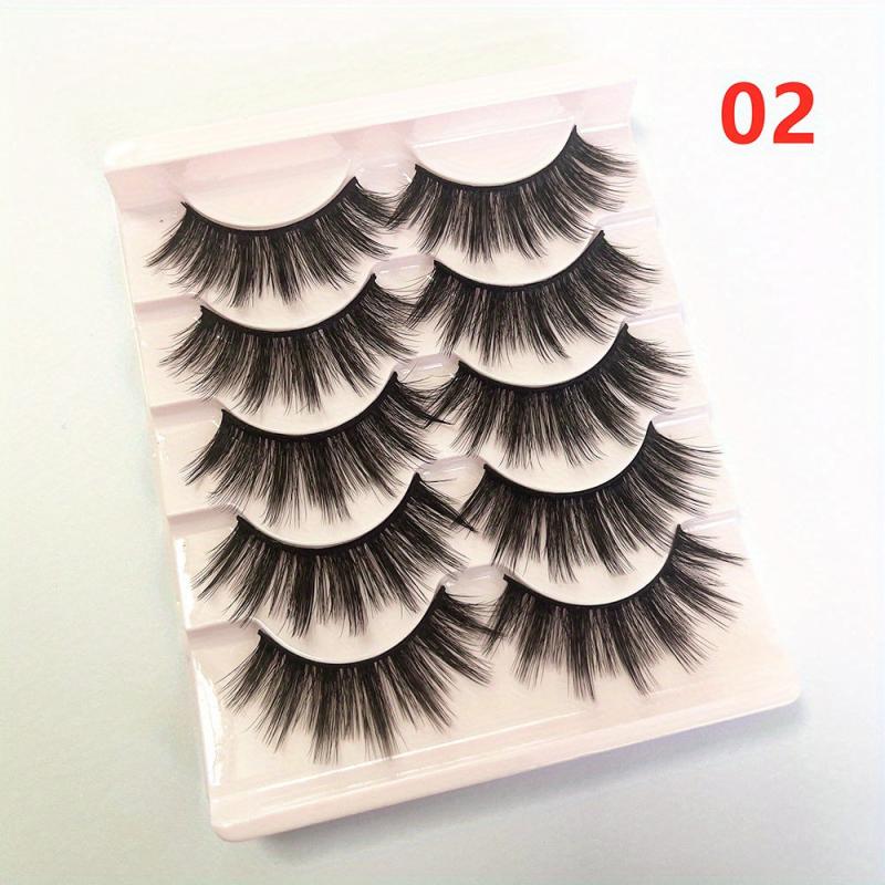 Fluffy Cross Mink Lashes Extension for Women