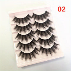 Fluffy Cross Mink Lashes Extension for Women