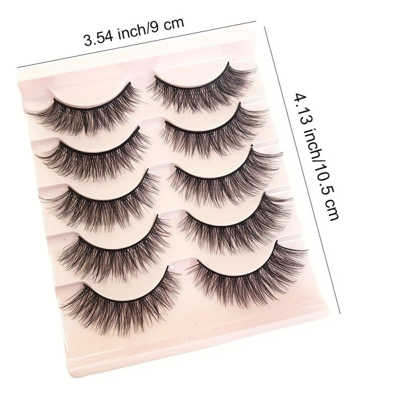 Fluffy Cross Mink Lashes Extension for Women