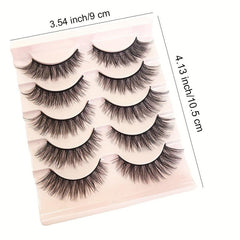 Fluffy Cross Mink Lashes Extension for Women