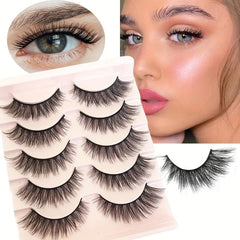 Fluffy Cross Mink Lashes Extension for Women