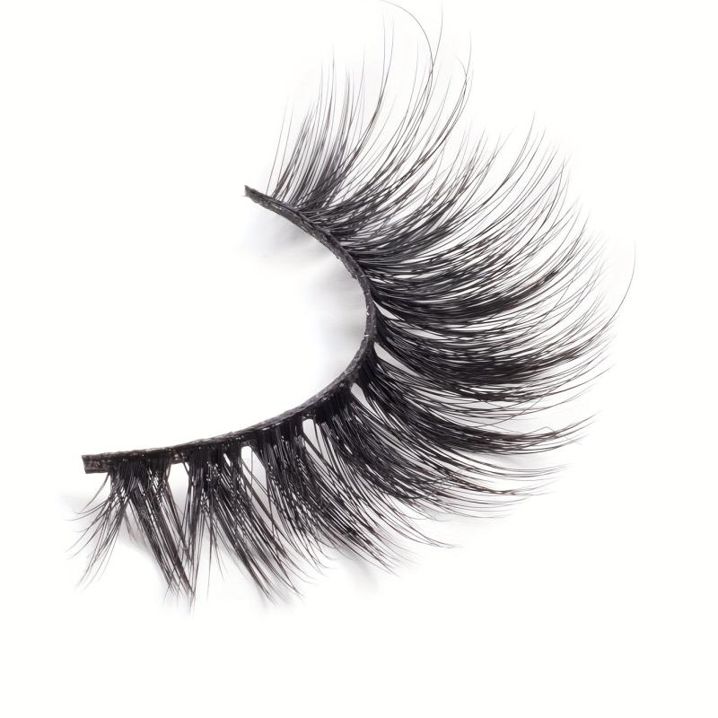 4 Pairs Thick Curling Fluffy Wispy False Eyelashes 20mm Lengthening Lashes