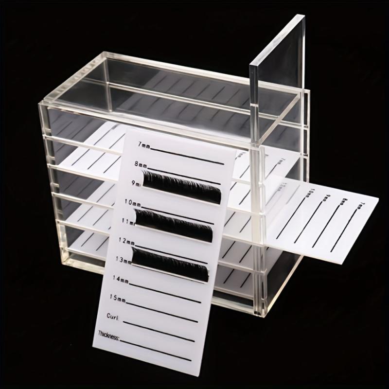 3 5 8 Layers Eyelash Storage Box Makeup Organizer for Eyelash