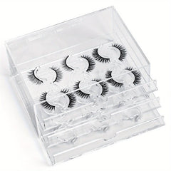 3 5 8 Layers Eyelash Storage Box Makeup Organizer for Eyelash