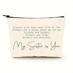 Sister Makeup Bag - A Perfect Gift