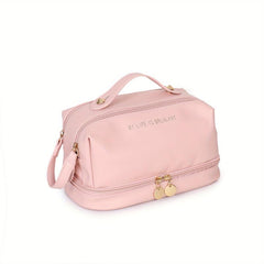 Travel Makeup Bag Large Capacity Double Layer Cosmetic Bag