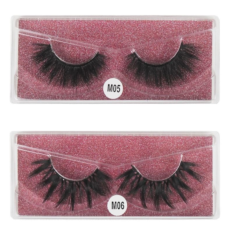 20 Pairs 3D Mink Lashes Natural Looking False Eyelashes Set Makeup Birthday Gift