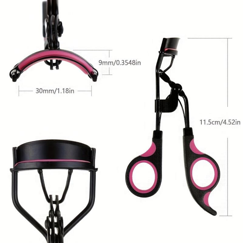 Eyelash Curler Handle with 5 Silicone Pads
