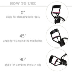 Eyelash Curler Handle with 5 Silicone Pads