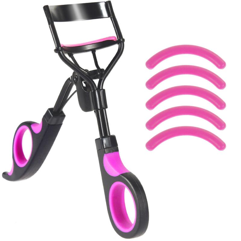 Eyelash Curler Handle with 5 Silicone Pads