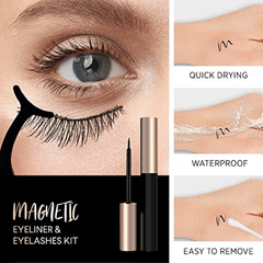 5 Pairs Magnetic Eyeliner And Eyelashes Kit Self Adhesive