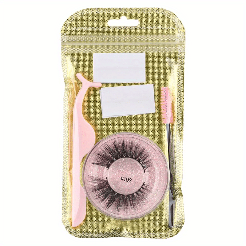 Effortless Beauty Reusable Self Adhesive False Eyelashes