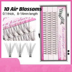 Single Cluster Lashes Segmented Grafting Eyelashes 10 Simulated False Eyelashes