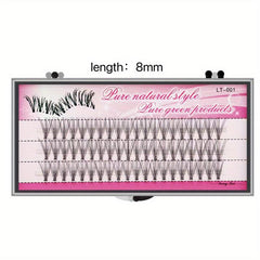 Single Cluster Lashes Segmented Grafting Eyelashes 10 Simulated False Eyelashes