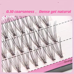 Single Cluster Lashes Segmented Grafting Eyelashes 10 Simulated False Eyelashes