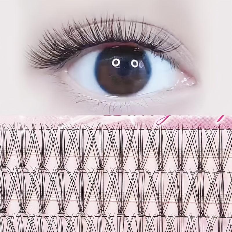 Single Cluster Lashes Segmented Grafting Eyelashes 10 Simulated False Eyelashes