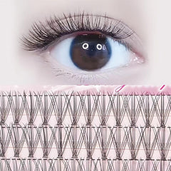 Single Cluster Lashes Segmented Grafting Eyelashes 10 Simulated False Eyelashes