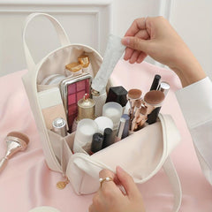 Waterproof Travel Cosmetic Bag Makeup Pouch Zipper Organizer for Women