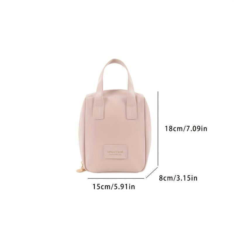 Waterproof Travel Cosmetic Bag Makeup Pouch Zipper Organizer for Women