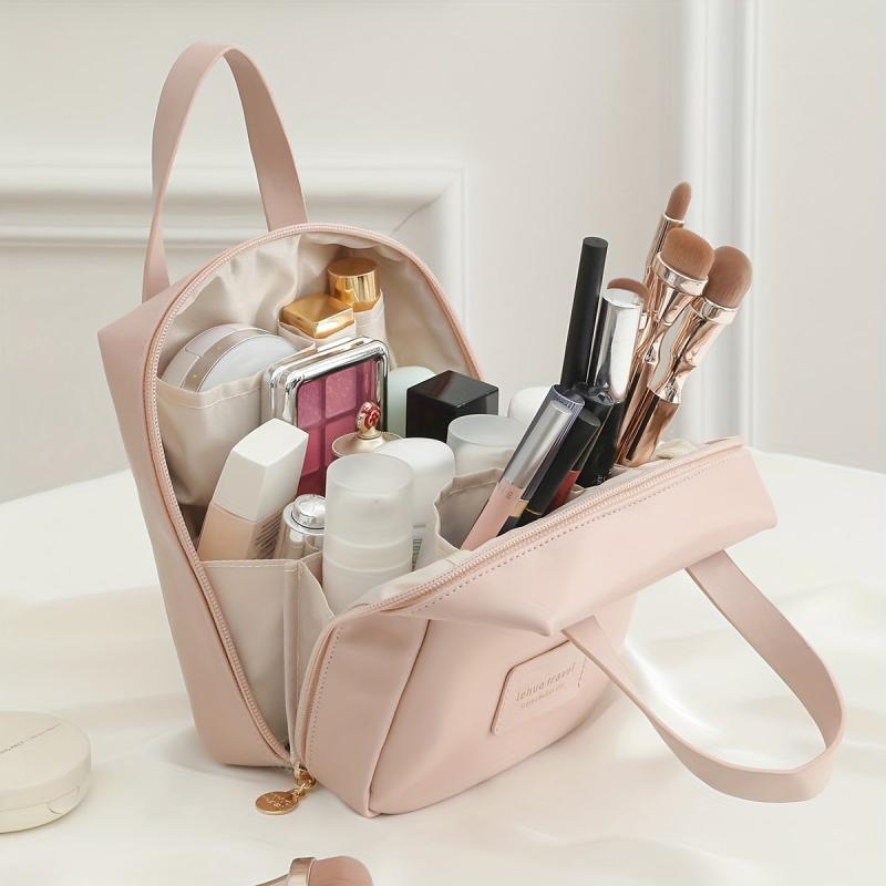 Waterproof Travel Cosmetic Bag Makeup Pouch Zipper Organizer for Women