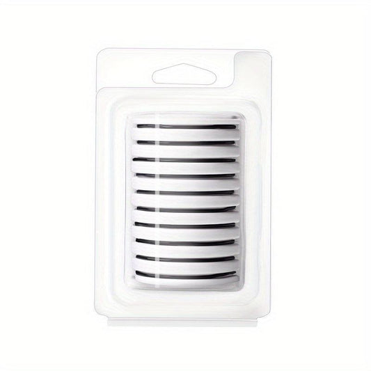 10pcs Transparent Eyelash Glue Strips Reusable Makeup Tools