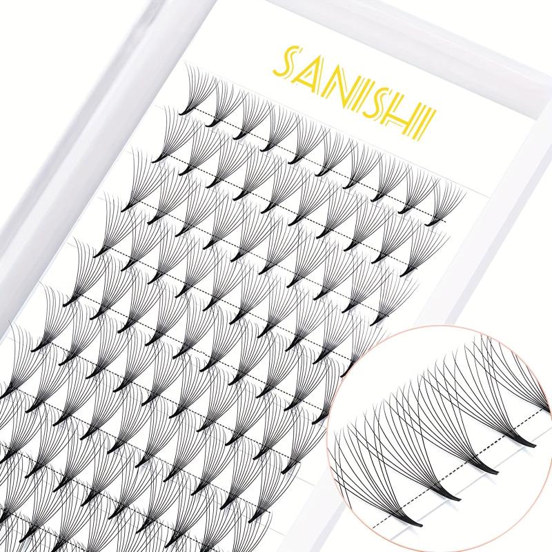10D 0.07 Premade Spiky Eyelash Cluster Lashes D Curl 10DD