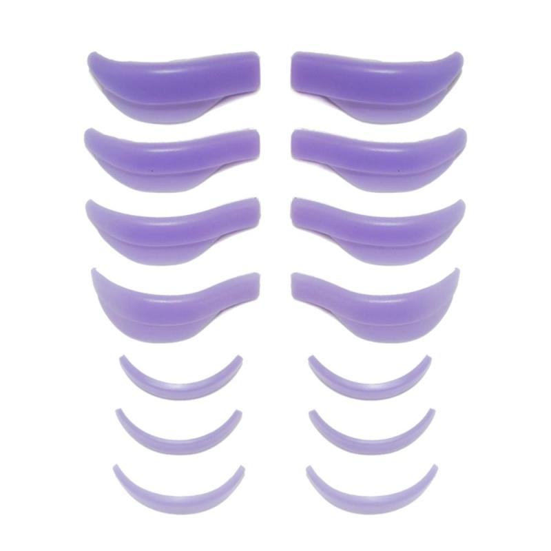 7 Pairs Silicone Eyelash Perm Pad Extension Lifting Rods Shield
