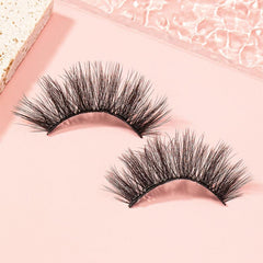 10 Pairs 3D Curling Natural Eye Wispy Lashes