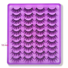 3D Faux Mink Lashes Natural False Eyelashes Dramatic Volume Lashes
