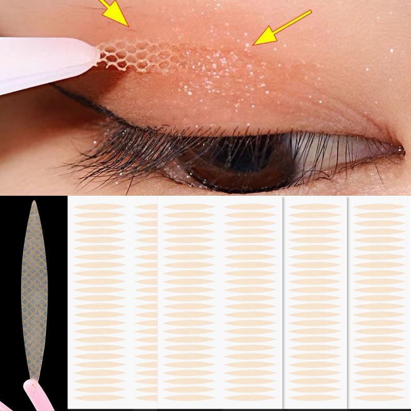 Invisible Eyelid Sticker Double Eyelid Stickers Self Adhesive Mesh Lace Eye Tape