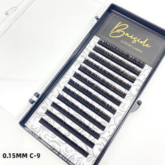 Soft Silk 0 15mm C Curl Lash Extensions 8 15mm Cat's Fox Eye Perfect for Salon