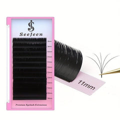 Jeen Fast Fanning Eyelash Extensions 8-16mm C D Curl Auto Fan False Lashes