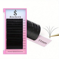 Jeen Fast Fanning Eyelash Extensions 8-16mm C D Curl Auto Fan False Lashes