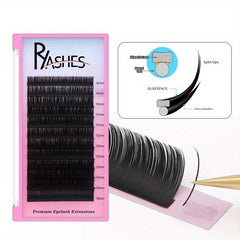 Natural Soft False Lashes Flat Lashes 0.15-0.20 Ellipse Eyelash Extensions