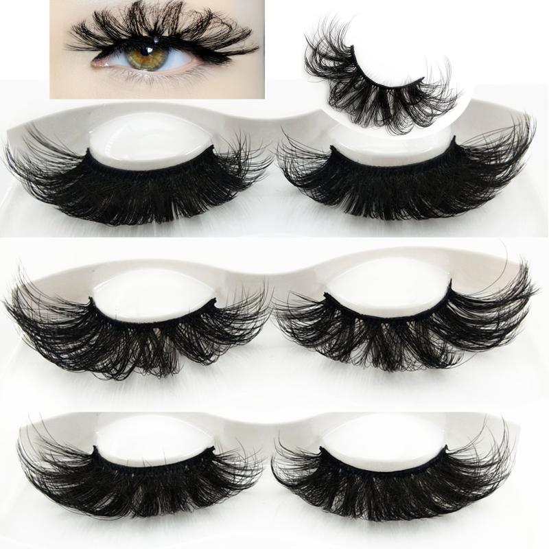 Dramatic 25mm Mink Lashes for Natural Look