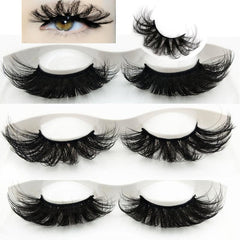 Dramatic 25mm Mink Lashes for Natural Look
