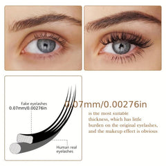10D Pre Fan Eyelash Extensions 8-15 Mix 0.07mm Tip - Long Lasting False Lashes